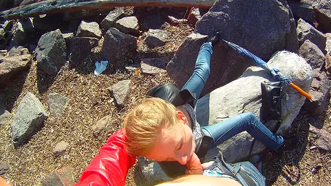 Beach and mall casual fuckfest