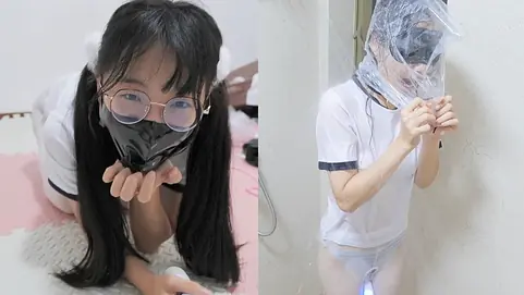 See Miaomeng's Master not at Home in this hot solo session with Asian gal and magic wand