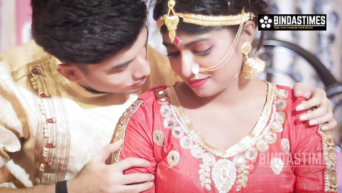 Suhaagraat's Indian Bhabhi Bebo's very first time with a real hefty lollipop & facial cumshot Ady