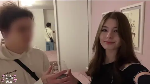 Puny hotty Kim gets a stranger to jizz so she can rail him rock hard and deep